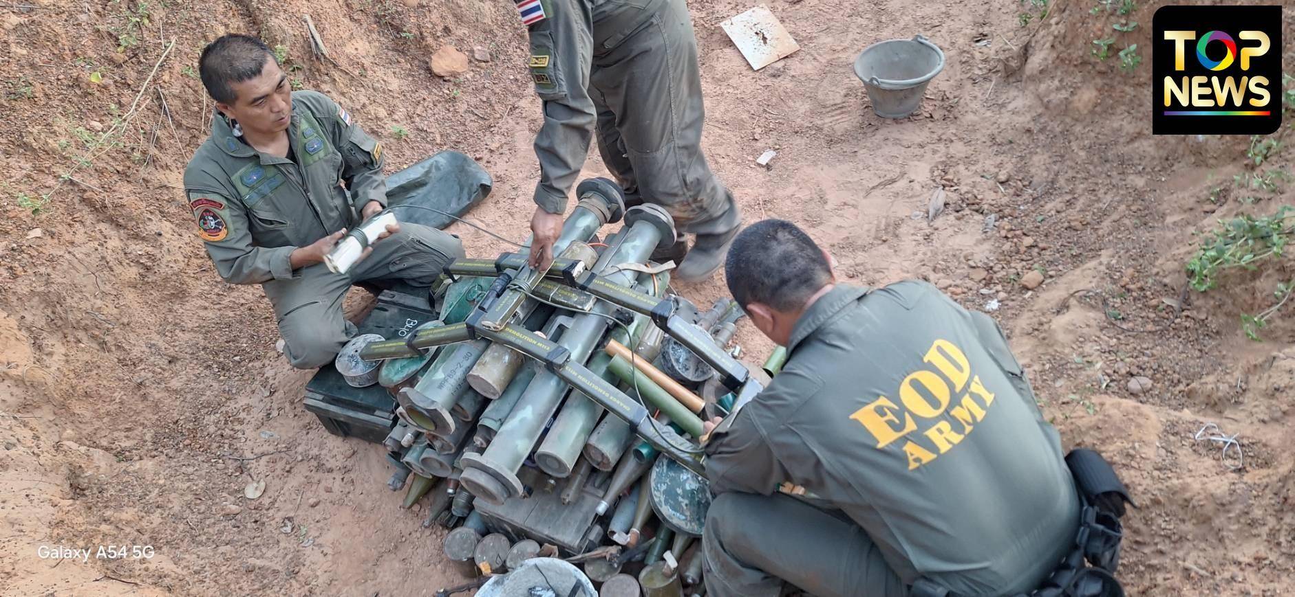 正版皇冠信用网代理_不给洪森父子拼命正版皇冠信用网代理，柬军跑了：泰国缴获中械摆一地，越南武器参战