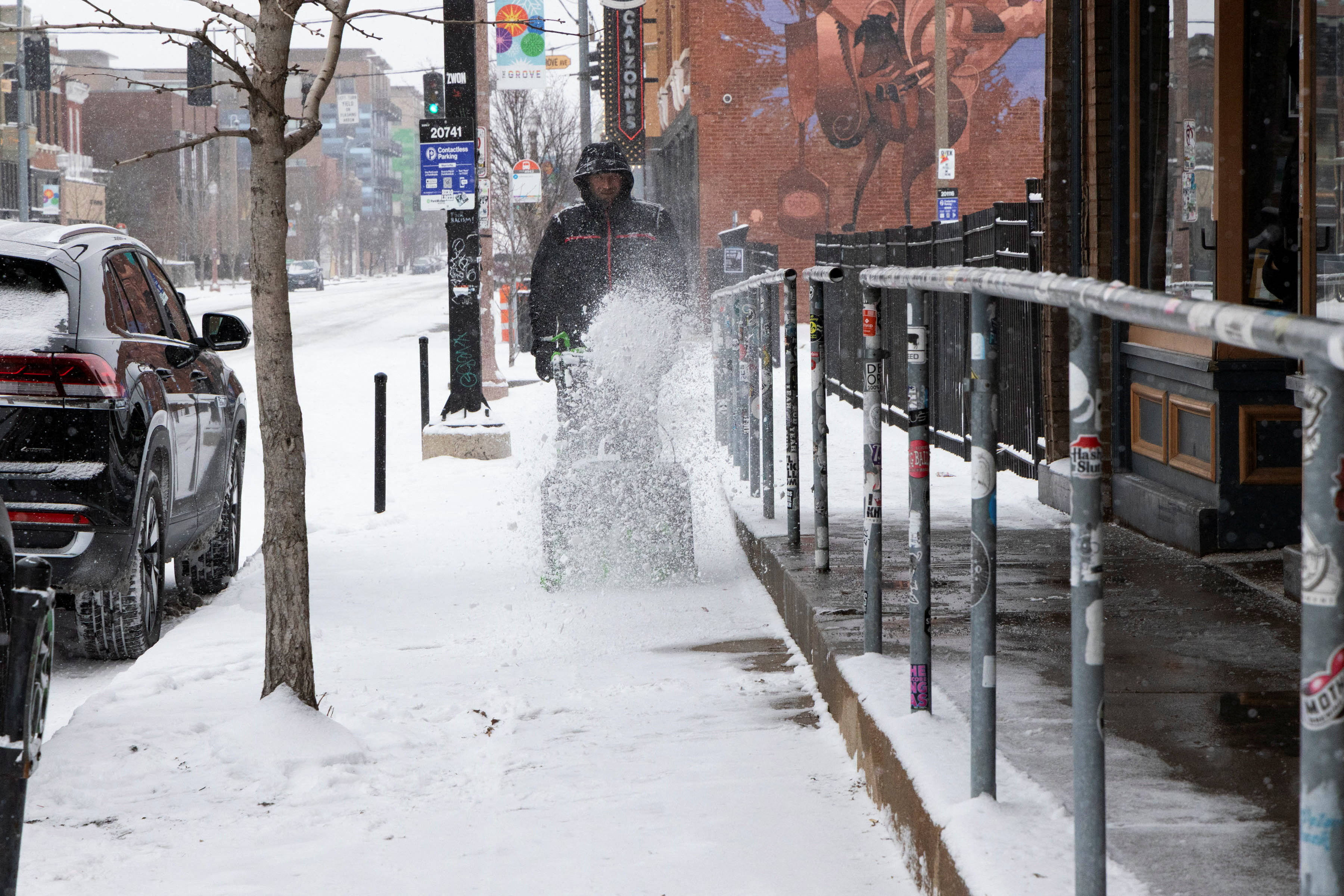 皇冠信用网在线申请_(外代一线)冬季风暴来袭 美国22个州进入紧急状态